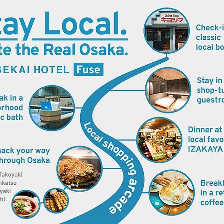 Sekai Hotel Deep Osaka Experience Yao Ngoại thất bức ảnh