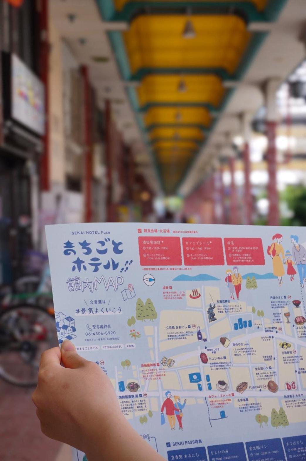 Sekai Hotel Deep Osaka Experience Yao Ngoại thất bức ảnh